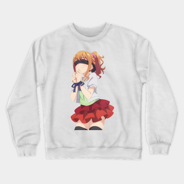 Megumi Lewd Crewneck Sweatshirt by KokoroPopShop